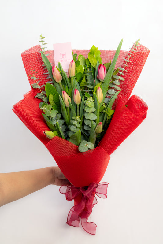 RAMO LOVE TULIPANES